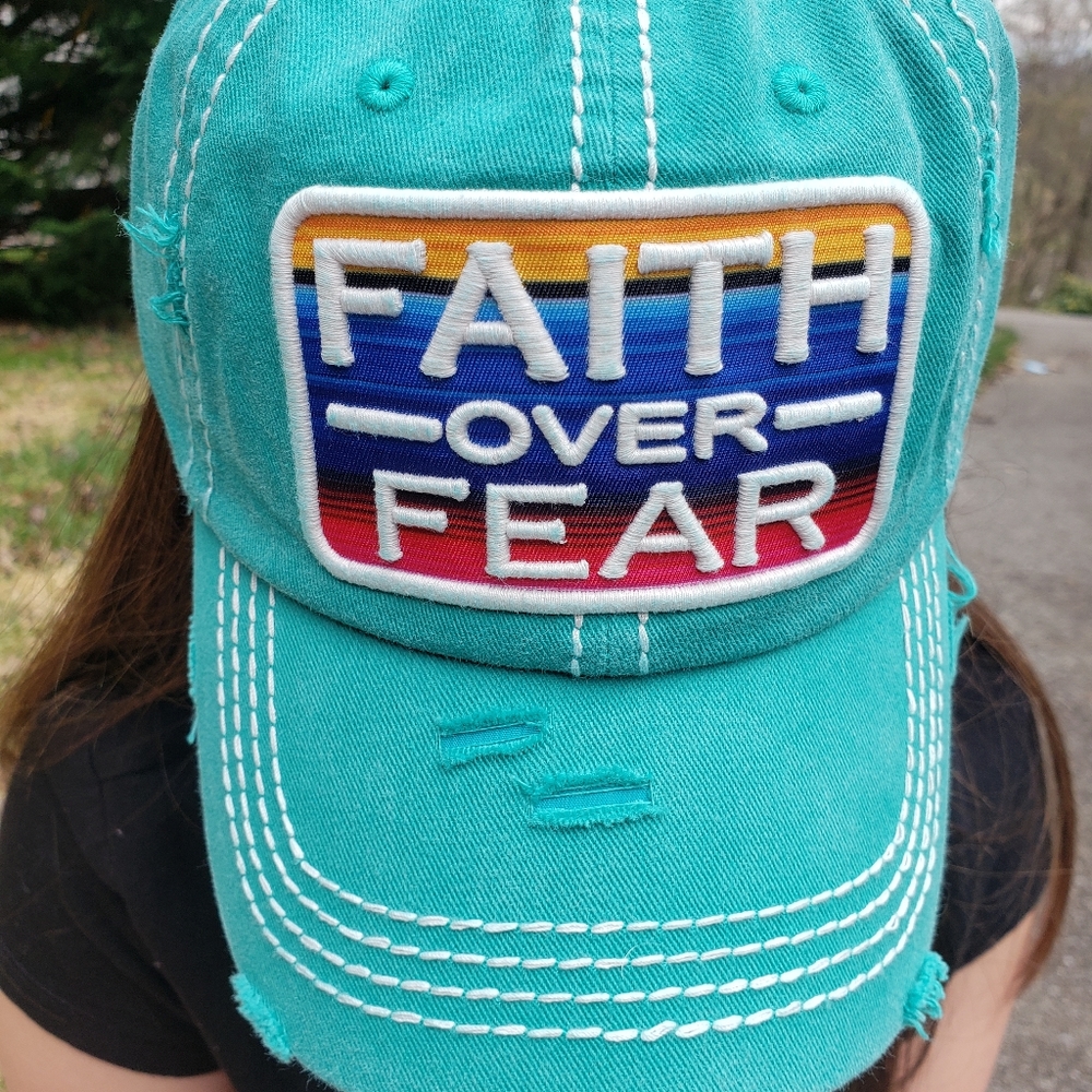 Faith embroidered